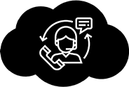 Kundenservice mit Telefonanruf
